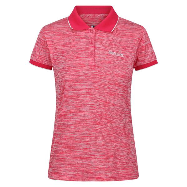 Regatta Womens/Ladies Remex II Polo Neck T-Shirt - Peony - 