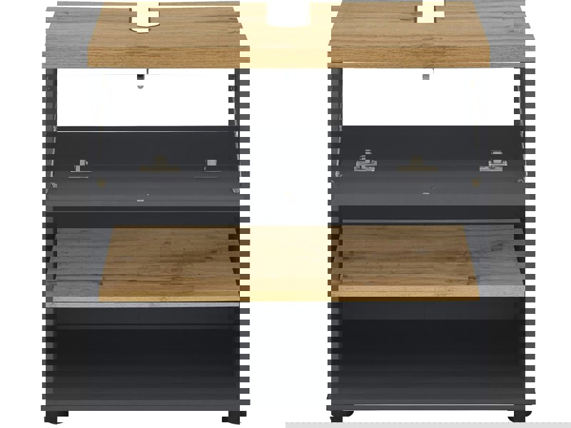 Dorel Home Thessa Sink Cabinet 60 1FL AnthrOak60x35x57cm