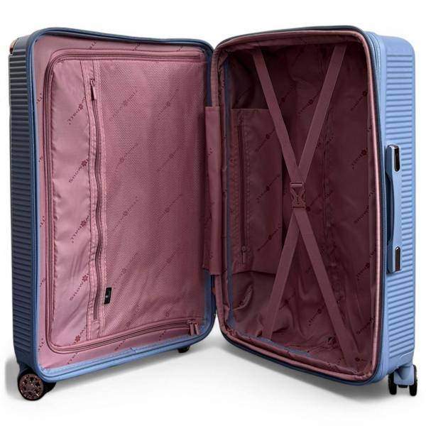 Snowball Hard Shell Cabin 55 x  36 x 22 cm PC Suitcase Luggage Suitable for Easyjet, Ryanair