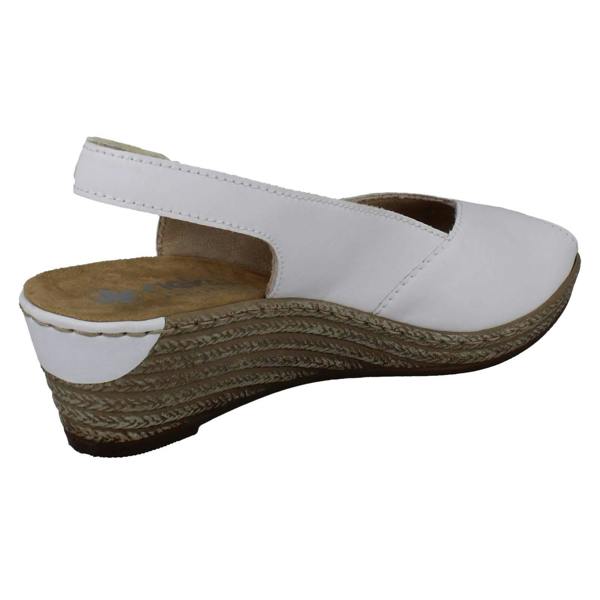 Rieker Ladies Rieker Slingback Wedge Sandals 62462