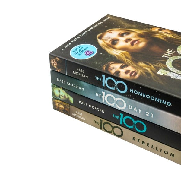 Hodder Kass Morgan 100 Series 4 Books Collection Set - The 100 The 100 Day 21 Homecoming Rebellion