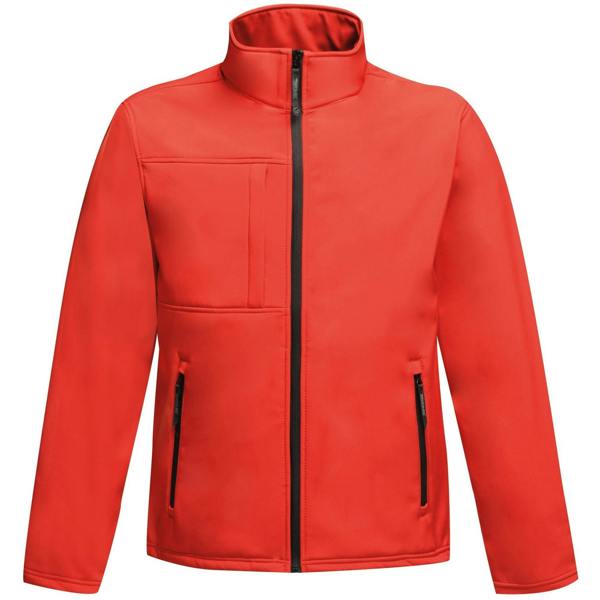 Regatta Professional Mens Octagon II Waterproof Softshell Jacket - Classic Red/Black