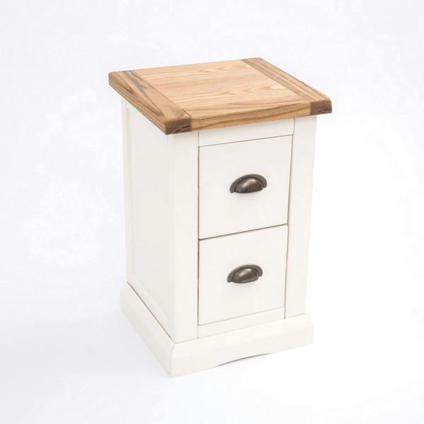 Cabinet Bits Cosenza 2 Drawer Petite Bedside Table