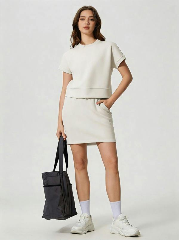 Anniou Air Layer Athletic Skirt