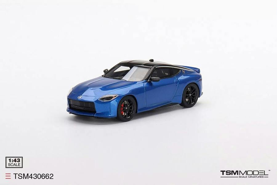 MCSlots Nissan Z Performance 2023 Seiran Blue LHD 1:43 Scale TSM430662