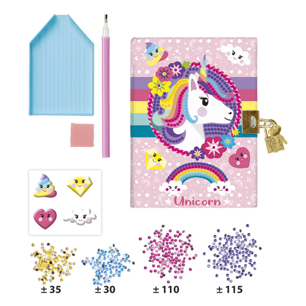 Totum Unicorn Secret Diary Diamopnd painting