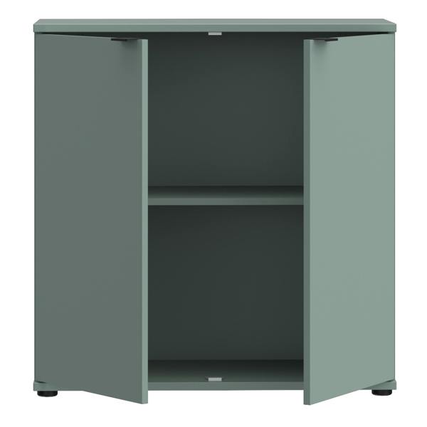 Furniture To Go Ganymede 2 Door Cupboard in Sage Green