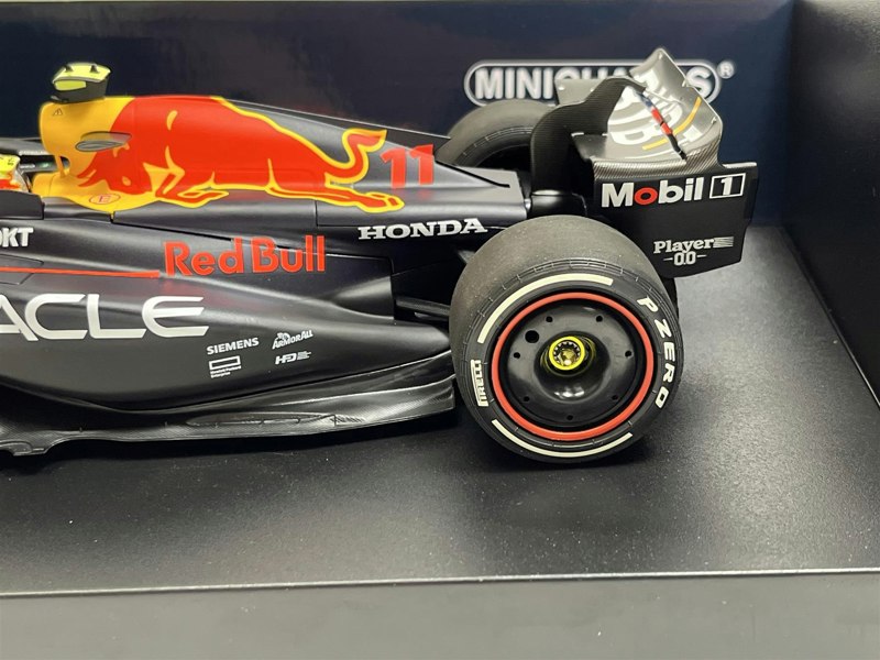 Minichamps Sergio Perez #11 Red Bull Racing RB19 Winner Saudi Arabian GP 2023 1:18 110230111