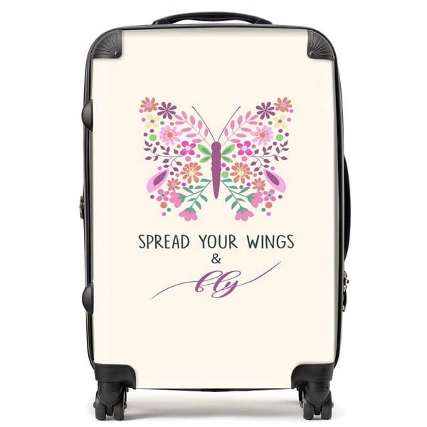 Warren Reed Spread Your Wings Suitcase