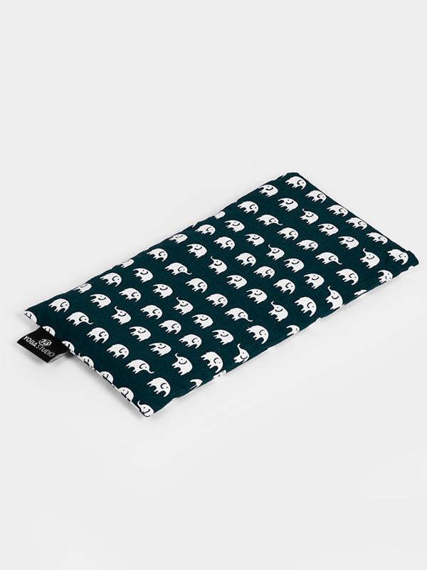 Yoga Studio Lavender & Linseed Elephant Eye Pillows - Teal Elephant