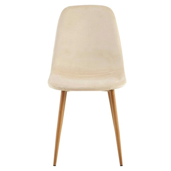 DS Living Luxe Dining Chair 2pc Cobbleston Wood Printed Coating