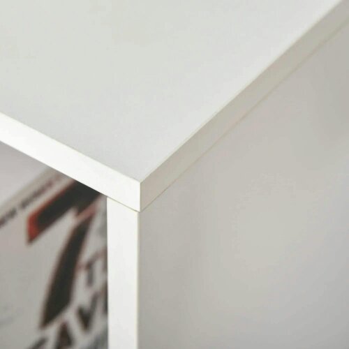 Six-Cube Bookcase - White Wood Effect