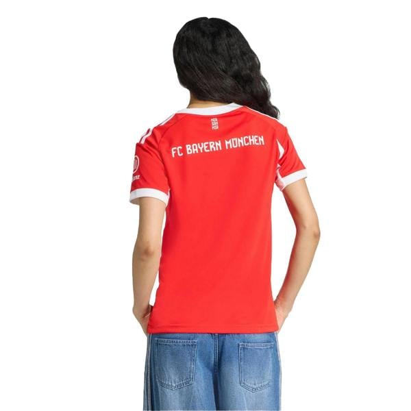 Adidas Womens/Ladies 25/26 FC Bayern Munich Home Shirt - Red - 