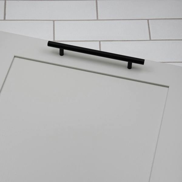 Handle & Home Matt Black Hexagon T-Bar Cabinet Handle & Knob