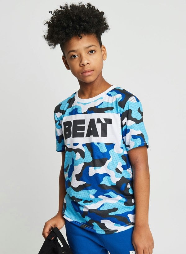 Beat Boyz Club Freestyle T-Shirt - Cobalt Camo