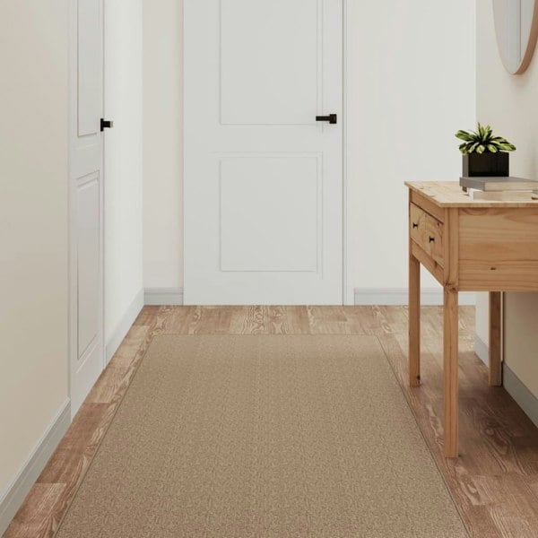 Berkfield Carpet Runner Sisal Look Sand 80x250 cm