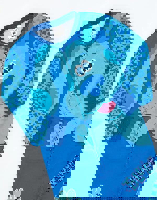 Blue's Clues & You! Unisex Kids Blue All-Over Print Sleeves Onesie