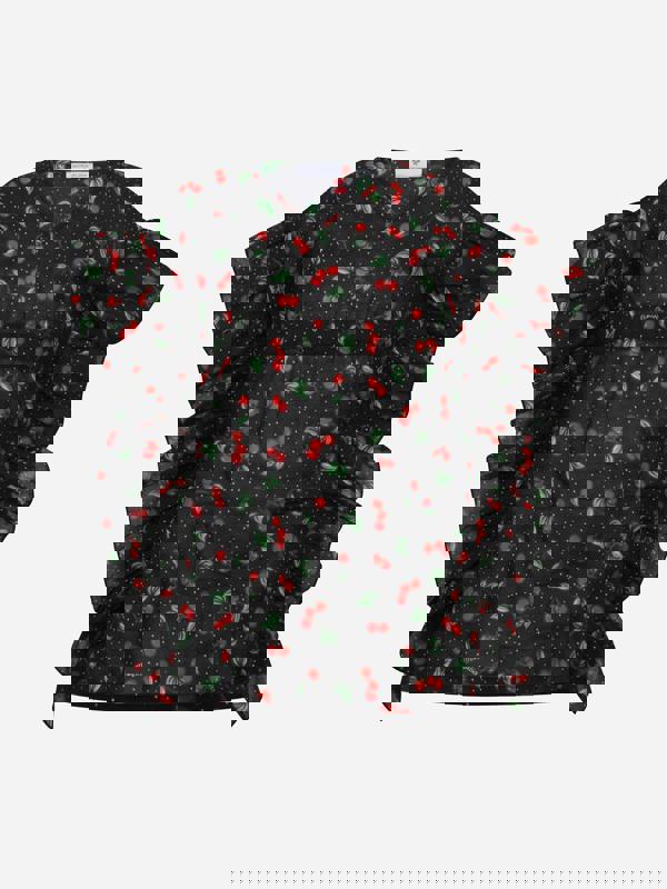 Monnalisa Girls Kaftan - Cotton Cherries Kaftan