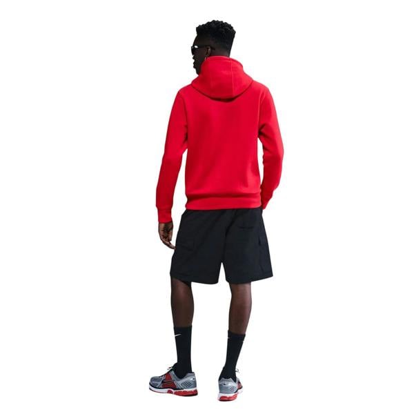 Nike Mens Club Fleece Pullover Hoodie - Uni Red - 