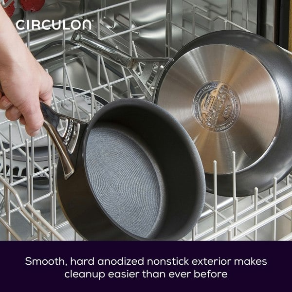 Circulon Infinite 24cm Non Stick Saute Pan With Lid Dishwasher Safe Easy Clean