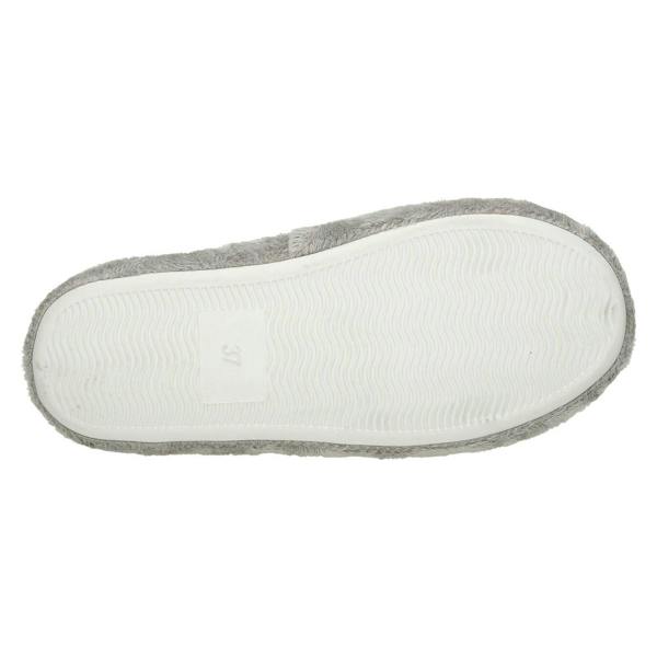 Spot On Ladies Spot On Owl Print Mule Slipper