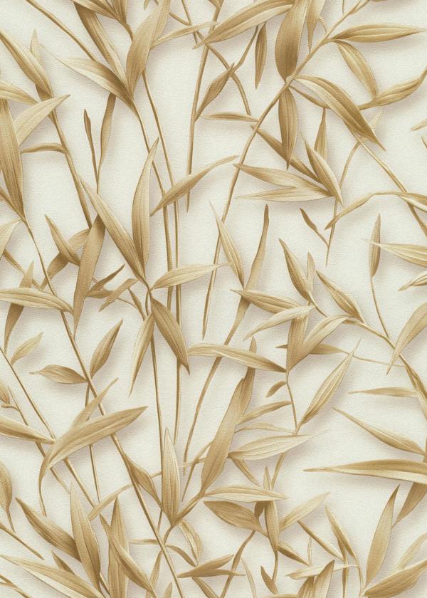 Erismann Golden Balance 3D Leaves Wallpaper