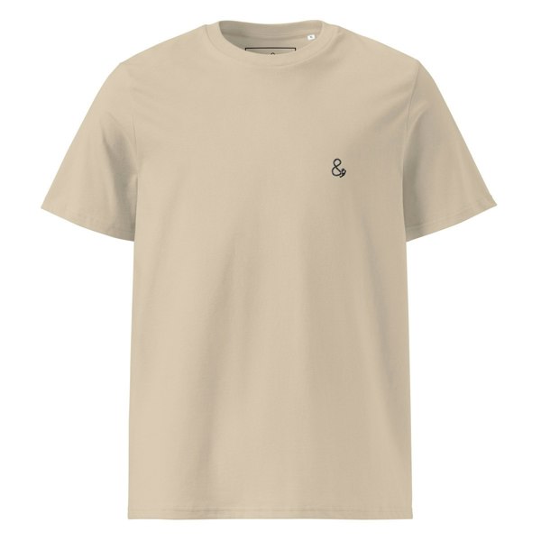 ANCHOR & CREW Ampersand Signature Organic Cotton Embroidered T-Shirt