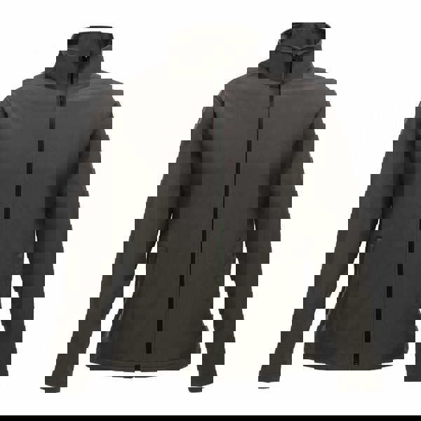 Regatta Professional Womens/Ladies Printable Soft Shell Jacket - Seal Grey/Black