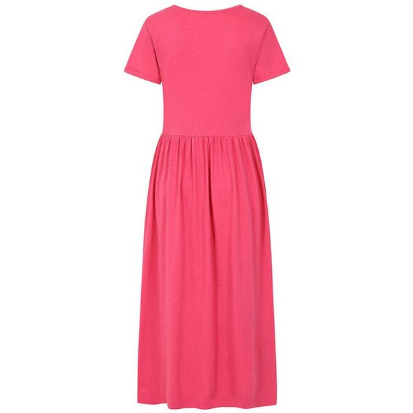 Lazy Jacks LJ525 - Ladies Long Gathered Dress - Cherry