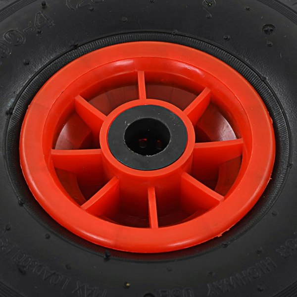 Berkfield Sack Truck Wheels 4 pcs Rubber 3.00-4 (245x82)