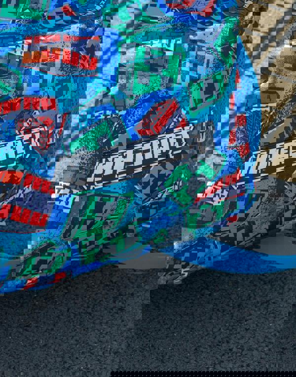 Minecraft Unisex Kids Blue Logo Backpack (One Size)