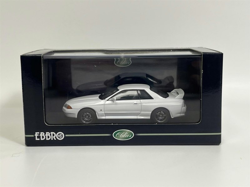 Ebbro Nissan Skyline GTR R32 White 1:43 Scale 760