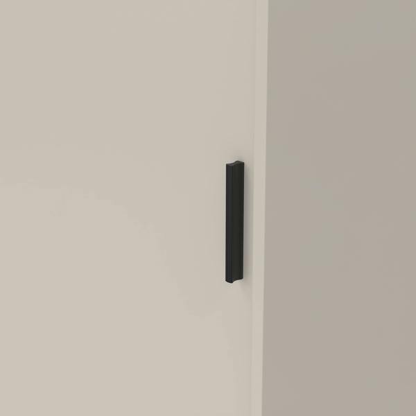 Furniture To Go Naia Wardrobe with 1 Sliding Door 1 Std Door & 3 Drawers in Cashmere