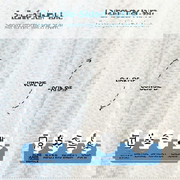 Lavio Long Bolster Pillow Memory Foam Cooling Cover Pregnancy Nursing Maternity Body Support