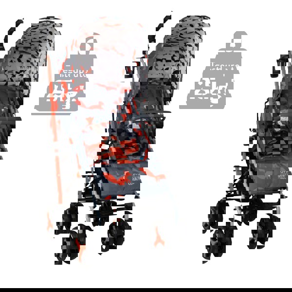 Supa 3 Stroller Charcoal Mister Fox - Stroller - Cosatto Store