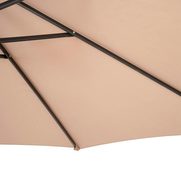 Jardi Cantilever Parasol 3m With Full Fan Base – Beige