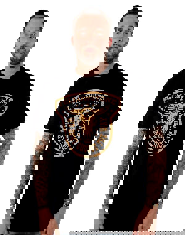 Yellowstone Mens Black We Don't Choose The Way Short Sleeved T-Shirt