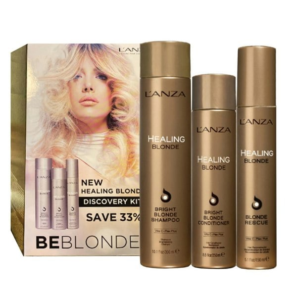 L'Anza Healing Blonde DeBlonder Set