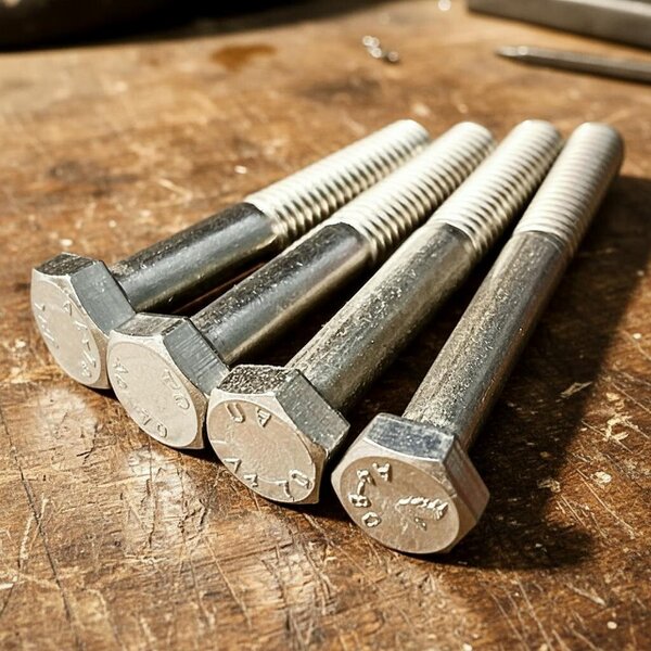 Fixaball M12 Hex Bolt A4 316 Stainless Steel DIN 931