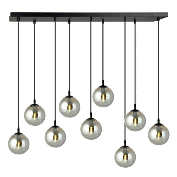 Emibig COSMO Pendant lamp  9 x E14 Black with Graphite Shade