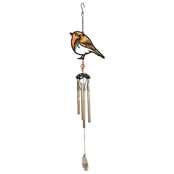 EDH Door Hardware Suncatcher Robin Wind Chime
