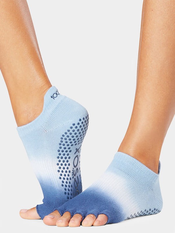 ToeSox Low Rise Half Toe Women's Yoga Grip Socks