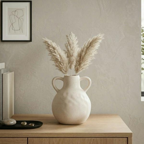 Garden Greatness Scandi Dotted 2 Handles Vase