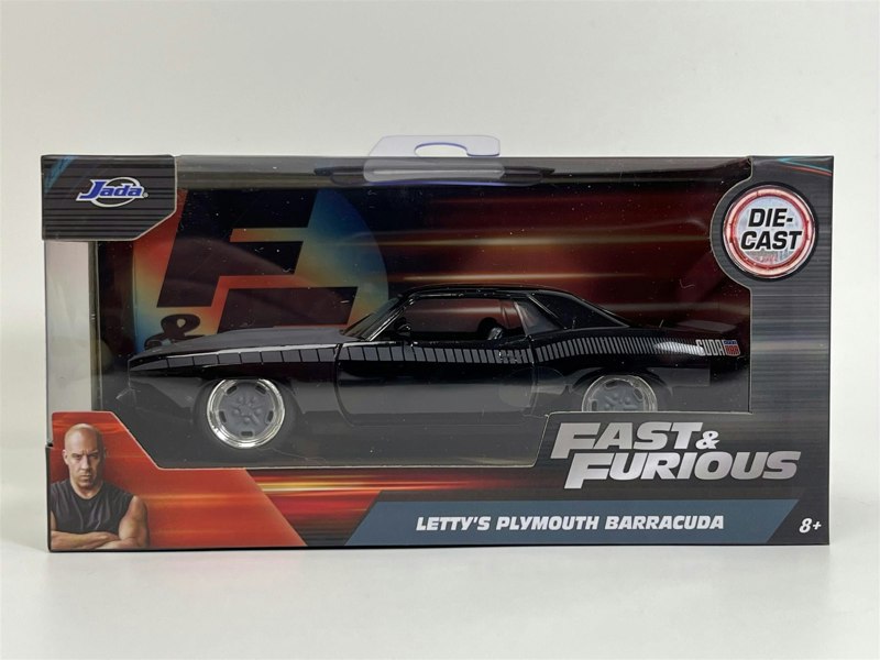 Jada Fast and Furious Letty's Plymouth Barracuda 1:32 Jada 97206