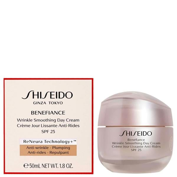 Shiseido Day And Night Creams Benefiance: Wrinkle Smoothing Day Cream SPF25 50ml / 1.8 oz. - Additional 2