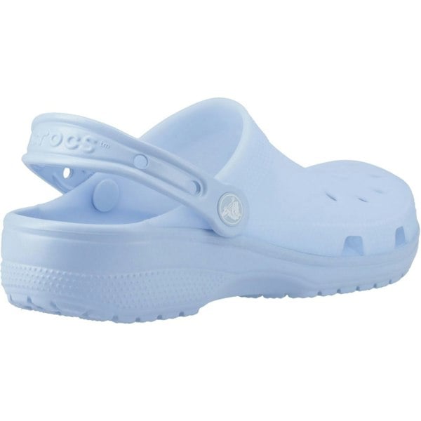 Crocs Classic Frosted Thermoplastic Blue Calcite Clogs