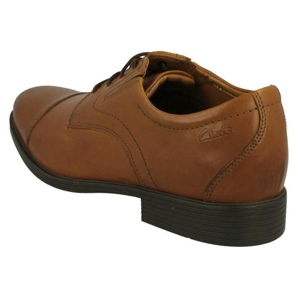 Clarks Mens Clarks Formal Lace Up Shoes Whiddon Cap