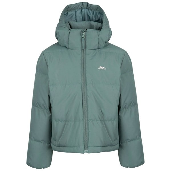 Trespass Girls Missie Logo Jacket - Spruce Green