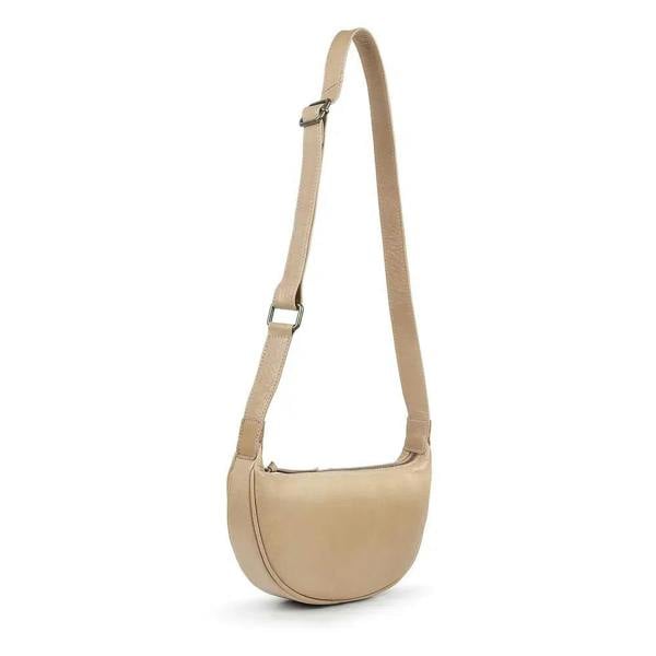 PRIMEHIDE Half Moon Leather Crossbody - Ayla Cancun
