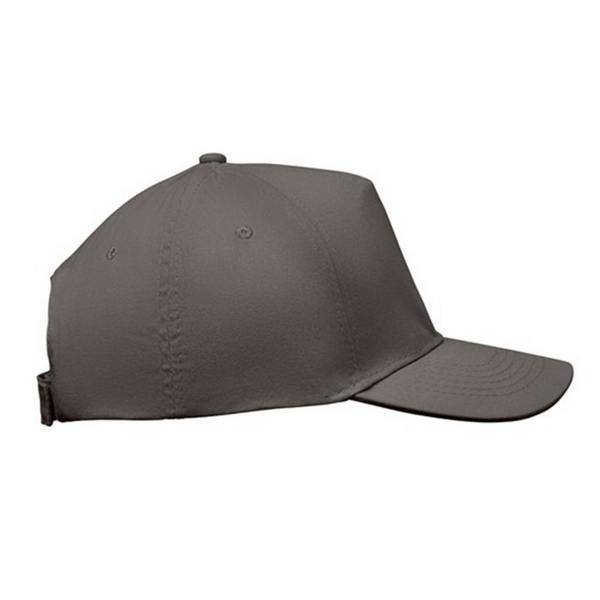 MidOcean Sunny 5 Panel Baseball Cap - Stone Grey - 